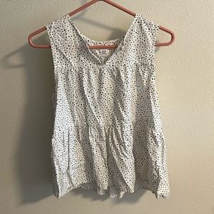 Peplum tank